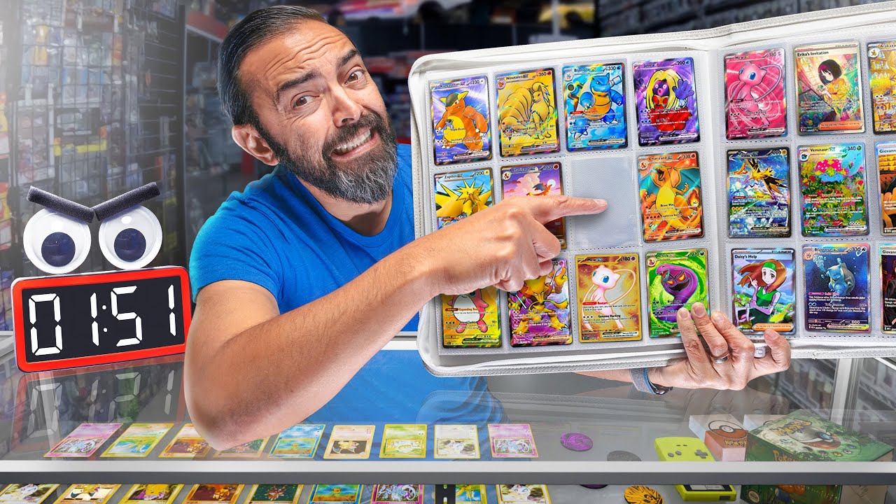 Complete Set in 151 Min. or Lose It All (Risky Pokémon Card CHALLENGE)