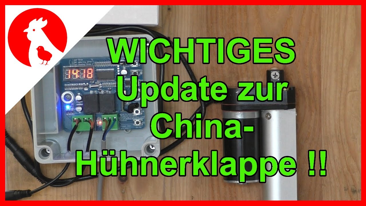 073 WICHTIGES Update zur China-H&uuml;hnerklappe -   Jensman and the Huhns