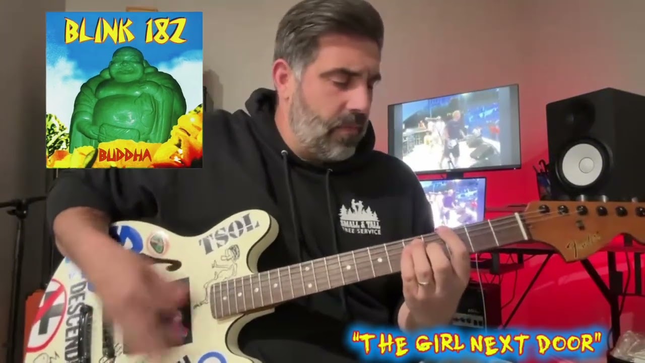 Blink-182 - The Girl Next Door (Guitar Cover)