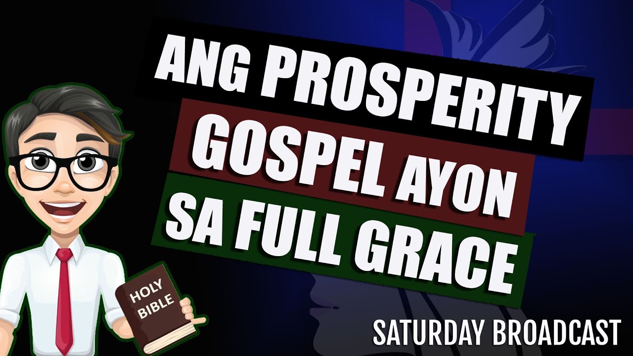 Live Stream #70: ANG PROSPERITY GOSPEL AYON SA FULL GRACE + Q n A