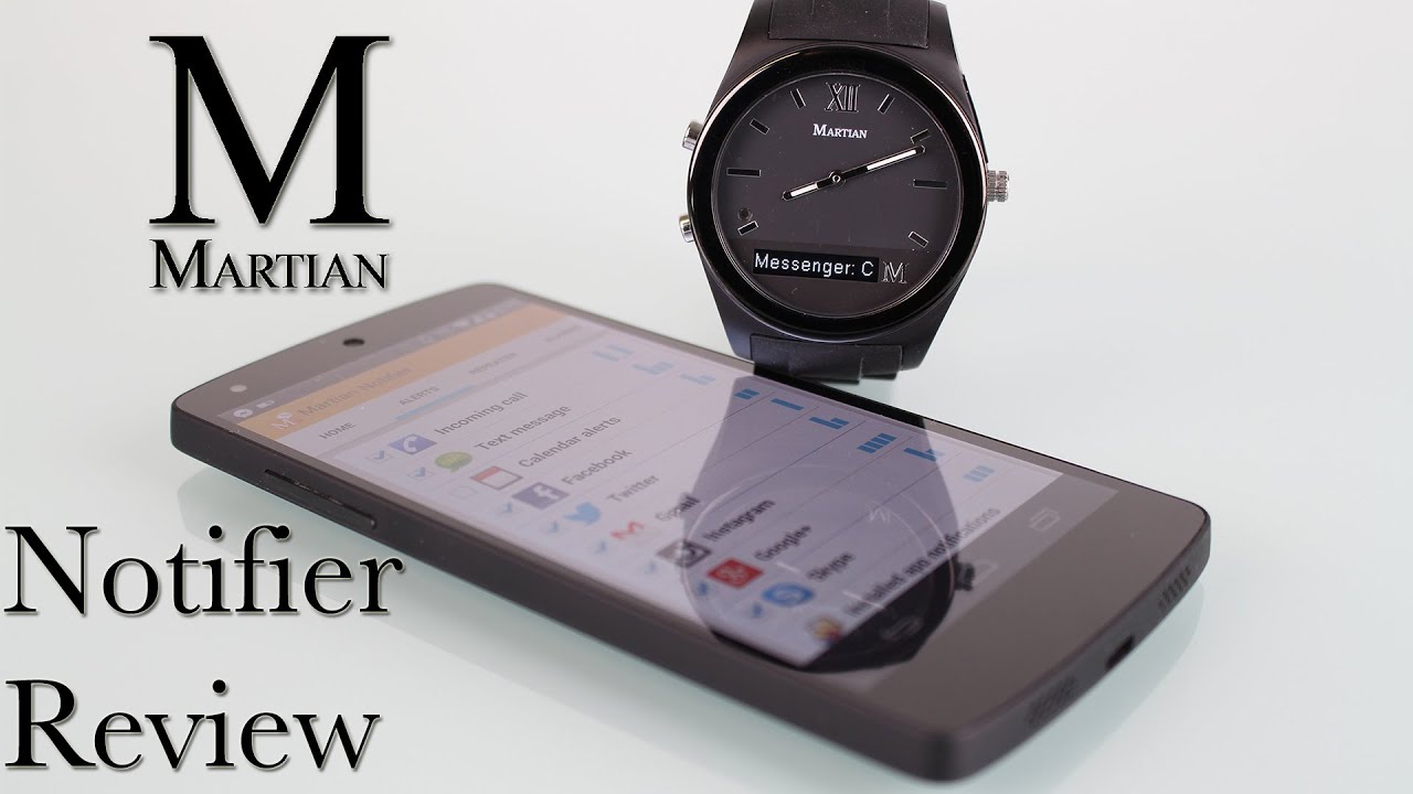 Martian Notifier Smartwatch Review