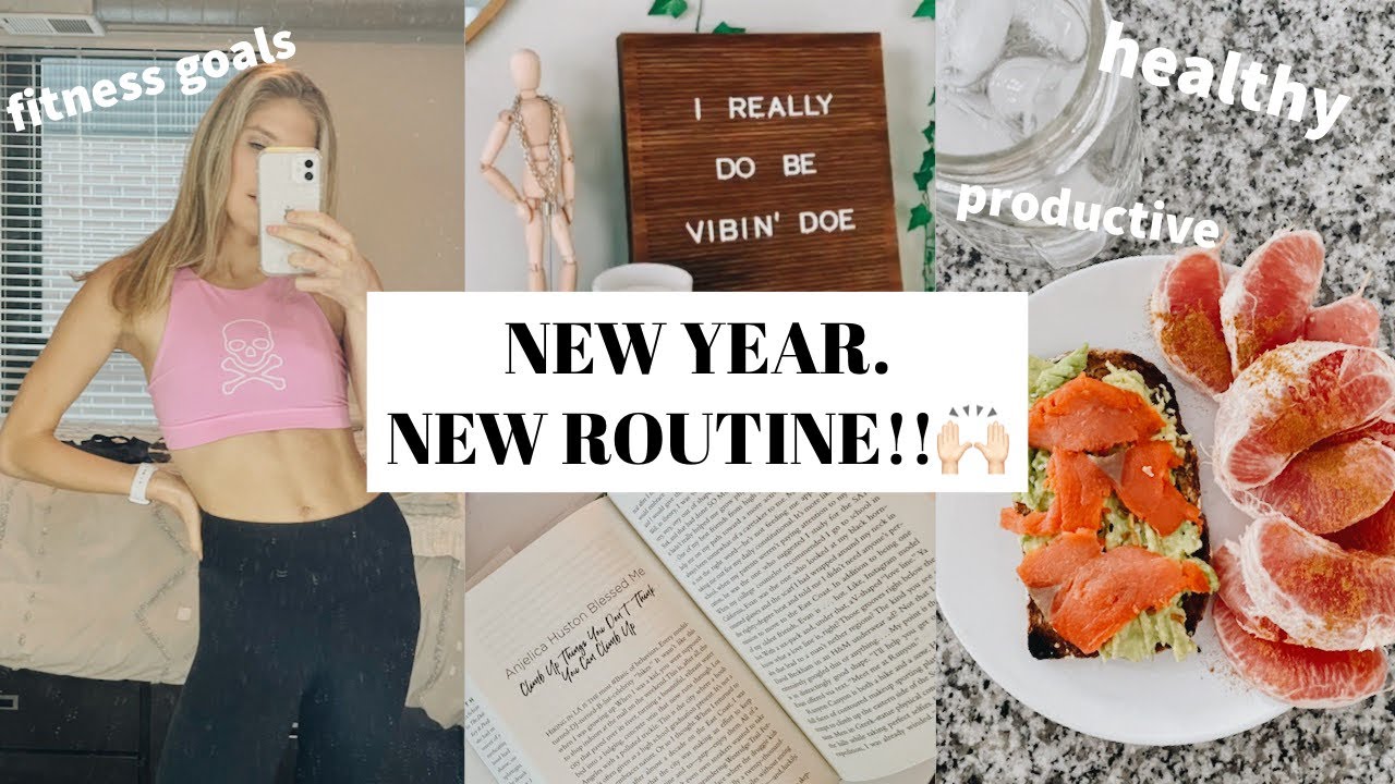productive vlog: getting back on track + my goals for 2021!