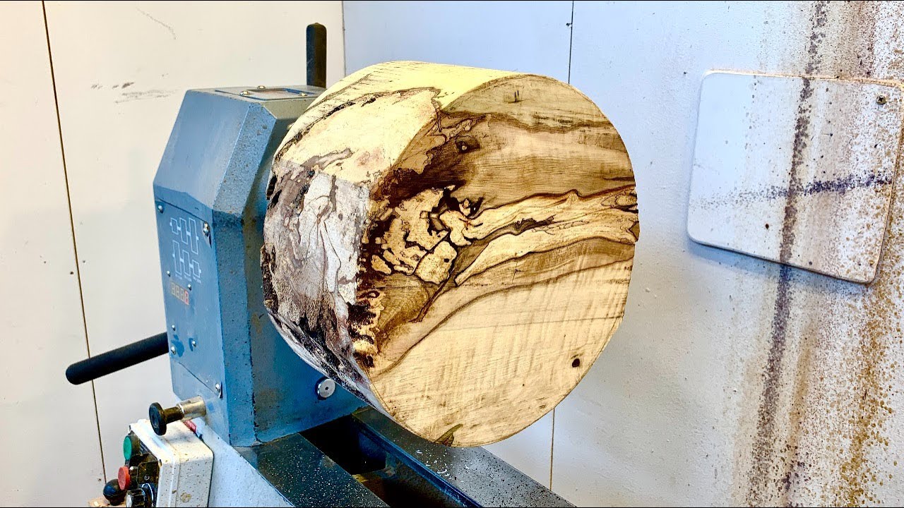 Woodturning  -  The Hollywood Bowl (Rippled and Spalted)