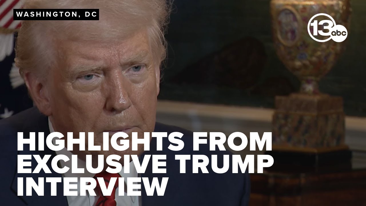 Top moments: Trump discusses administration&rsquo;s priorities during exclusive interview