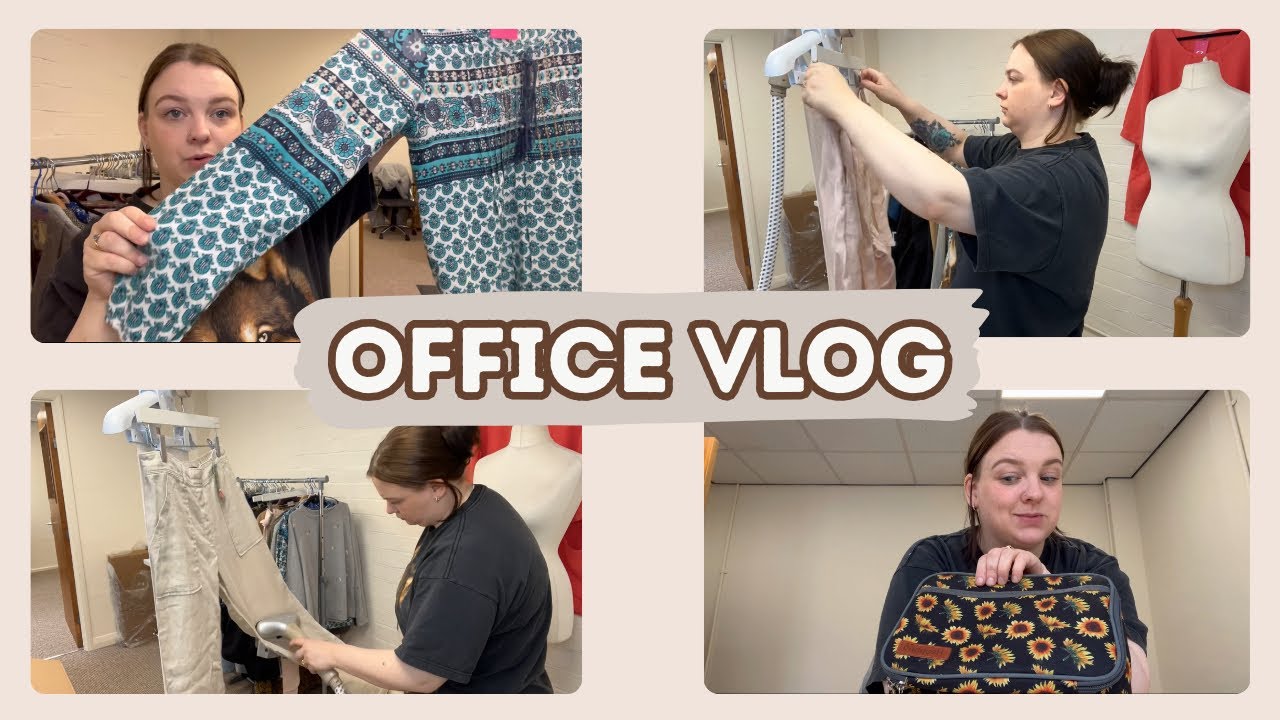 My first full day at the office! Office Vlog - UK Reseller