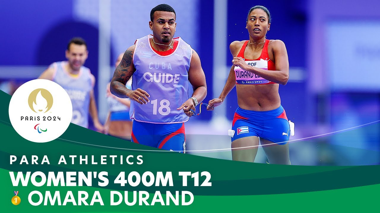 Omara Durand Elias 🥇 Secures Fourth Straight 400m T12 Gold For Cuba 🇨🇺