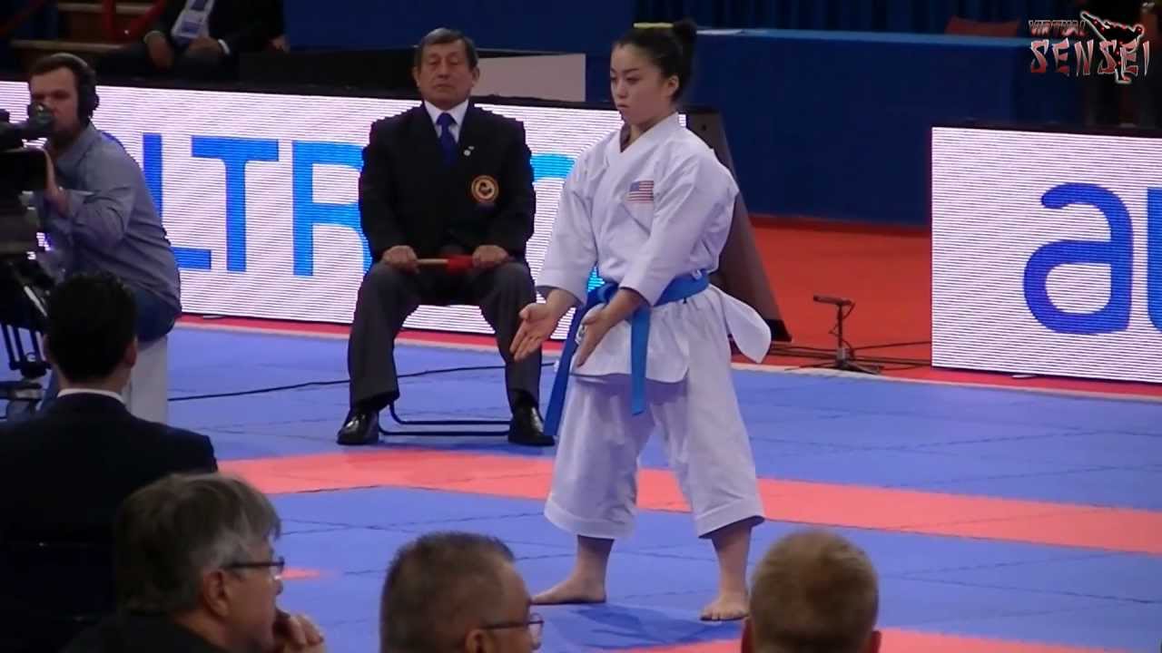 Sakura Kokumai - Kata Kosokun Dai - 21st WKF World Karate Championships Paris Bercy 2012