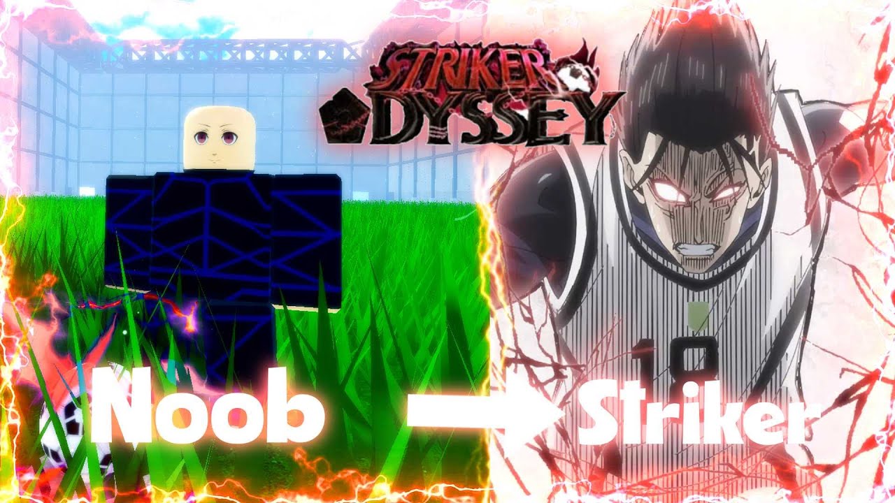 Noob to Striker in Striker Odyssey Part 2 ( Roblox Bluelock )