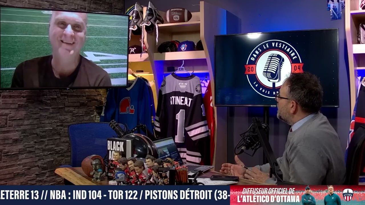Dans le vestiaire avec Marc Schryburt