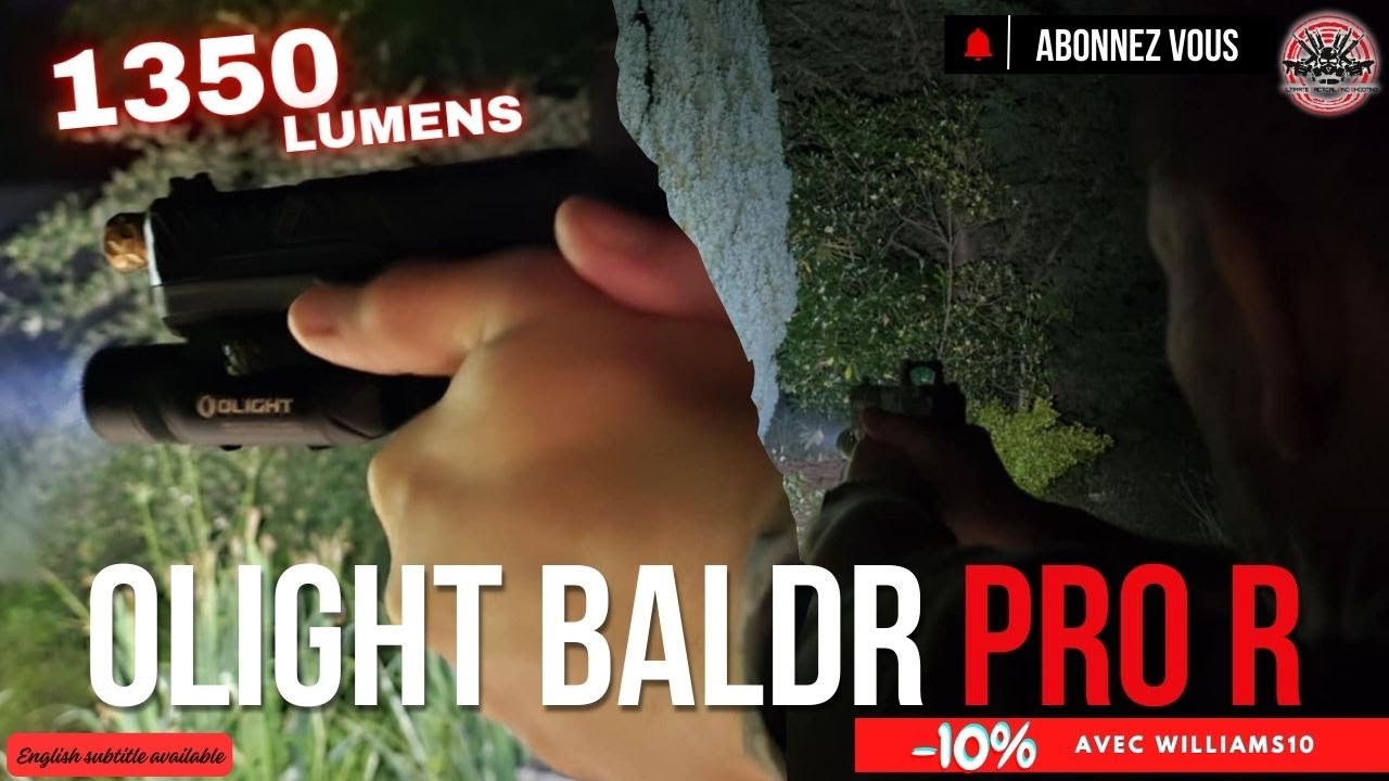 Je vire ma Surfire pour la  Olight  baldr pro R