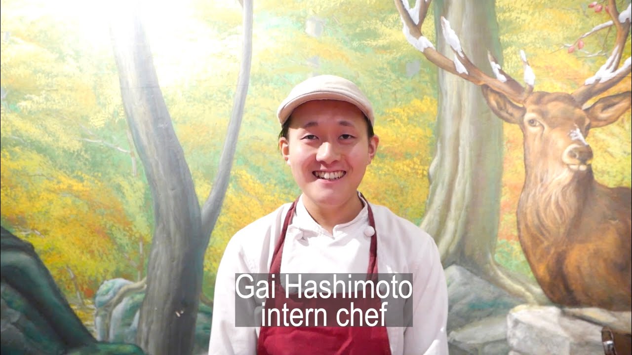 Gai Hashimoto, stagista giapponese (intern chef from Japan)