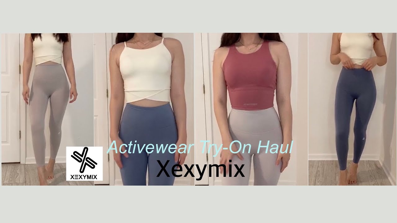 [Haul] NEW ACTIVEWEAR TRY-ON HAUL | leggings & tops | Xexymix Korea | 젝시믹스 하울