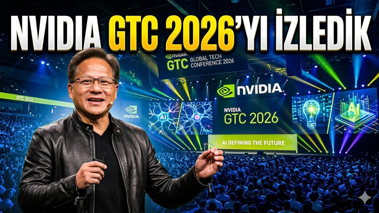 NVIDIA GTC'yi Türkçe canlı izliyoruz