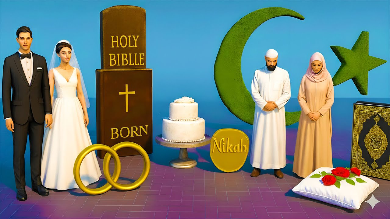 Christian Marriage (Wedding) Vs Islamic Marriage (Nikah) - Religion Comparison