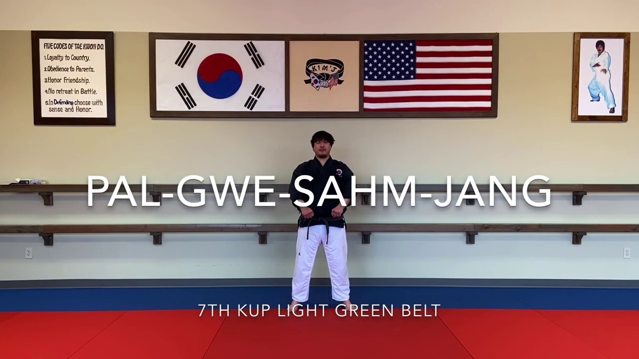 Pal Gwe Sahm Jang - Lt. Green Belt