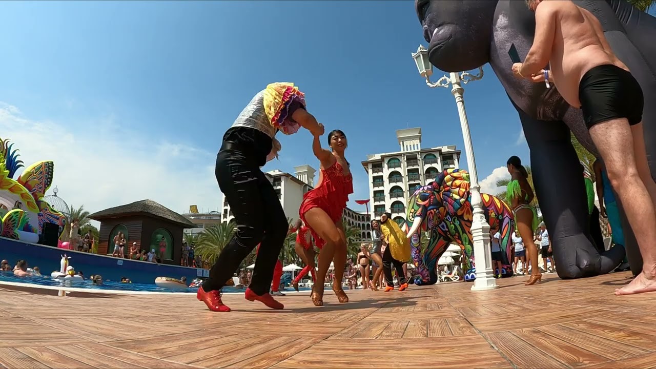 Dance of Quattro Beach Spa & Resort Turkey GoPro [4K]