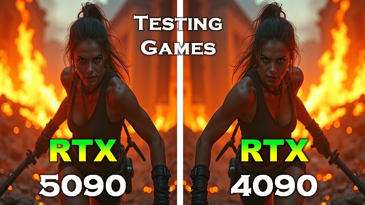 RTX 5090 vs 4090 &ndash; Insane FPS in 4K Gaming Benchmarks! Testing Games