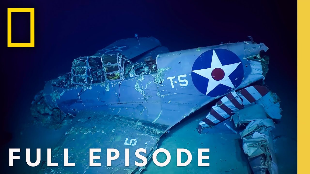 Pacific War Wrecks (Full Episode) | Drain the Oceans | National Geographic