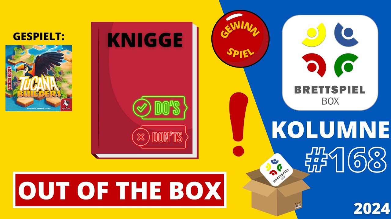 Brettspiel Kolumne der Brettspielbox: Brettspiel Knigge für Veranstaltungen