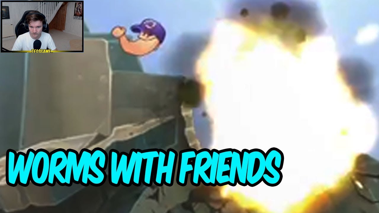Teo plays Worms with friends