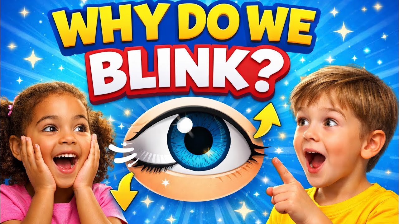 Why Do We Blink? 👀 | Fun Science for Kids