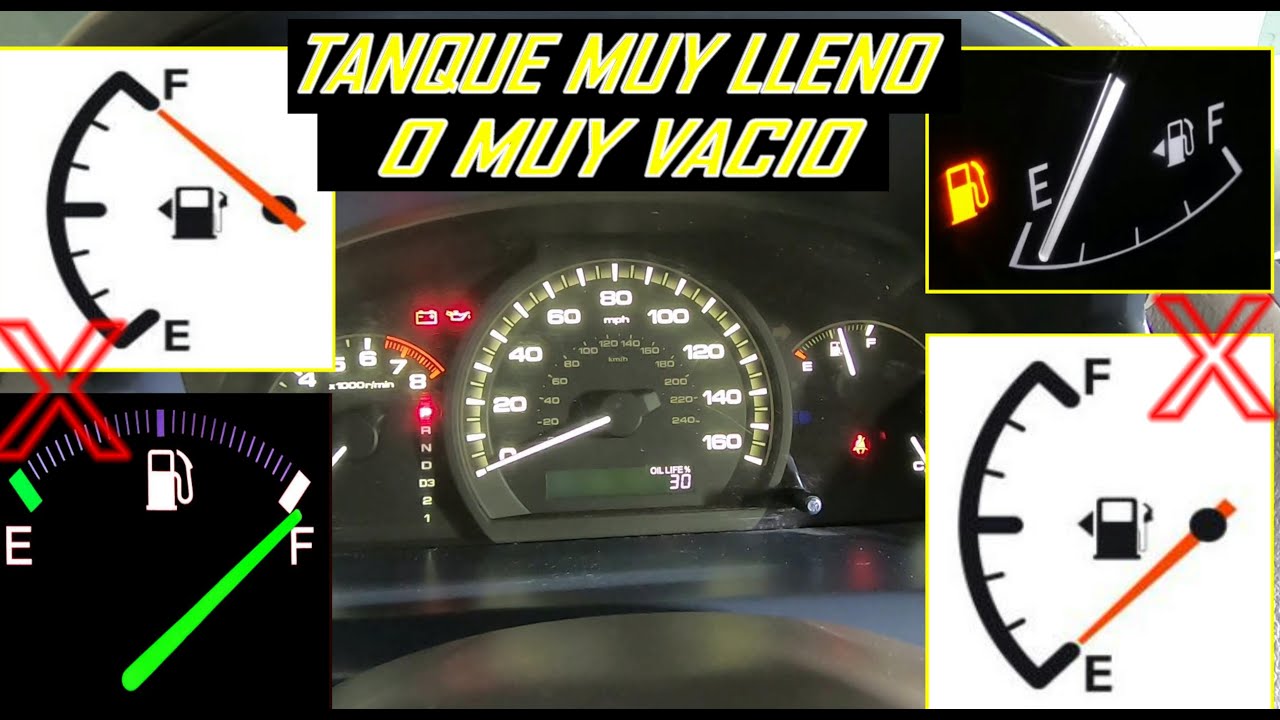 Por que no es bueno manejar con niveles muy bajos o altos de gasolina