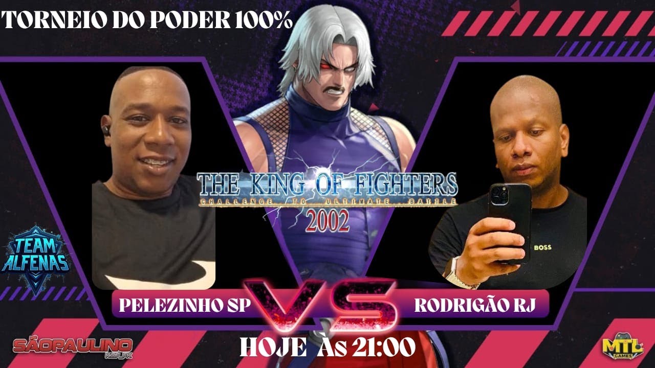 RODRIGO-RJ VS PELEZINHO-SP KOF02 TORNEIO DO PODER TEAM ALFENAS