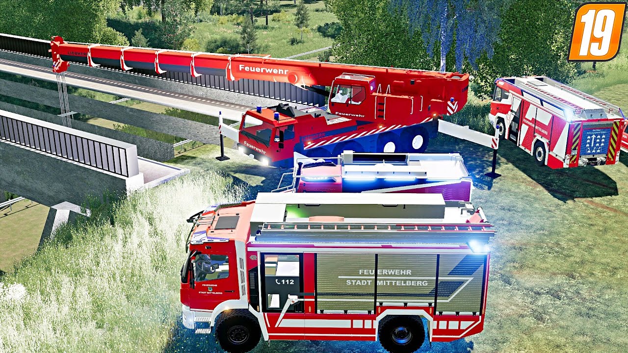 Naturkatastrophe: HOCHWASSER - ERDBEBEN!? Straßennetz komplett zerstört! | LS19 Feuerwehr