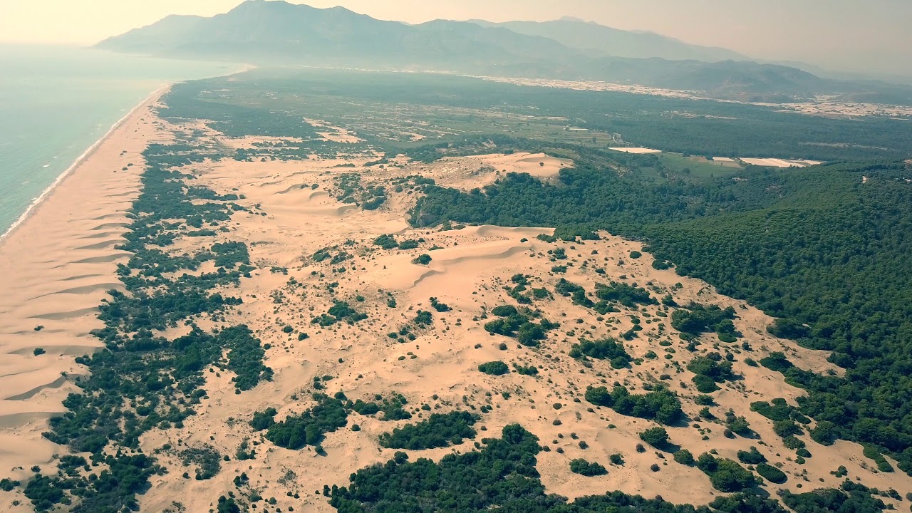 Kaş Patara Plajı Gündüz Drone Çekimi