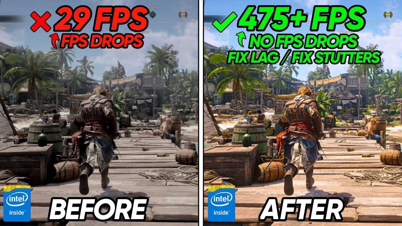 Assassin's Creed: Black Flag Resynced &mdash; ЛУЧШИЕ НАСТРОЙКИ для МАКСИМАЛЬНОГО FPS на ЛЮБОМ ПК!📈