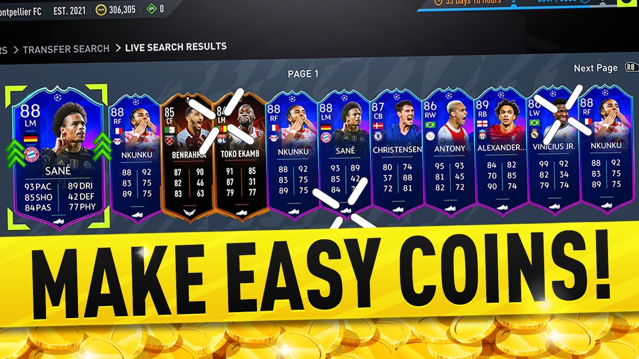 THE BEST CARDS TO SNIPE ON FIFA 22! TOTGS SNIPING FILTERS! FIFA 22 TRADING TIPS