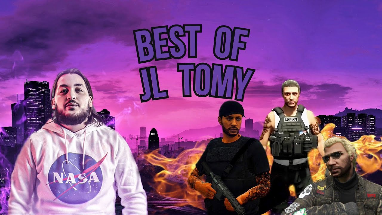 BEST OF GTA RP , LES MEILLEURS MOMENTS DE JLTOMY ( SELIM BRABUS, SOULAX , YANIS ABDOUBEN...)