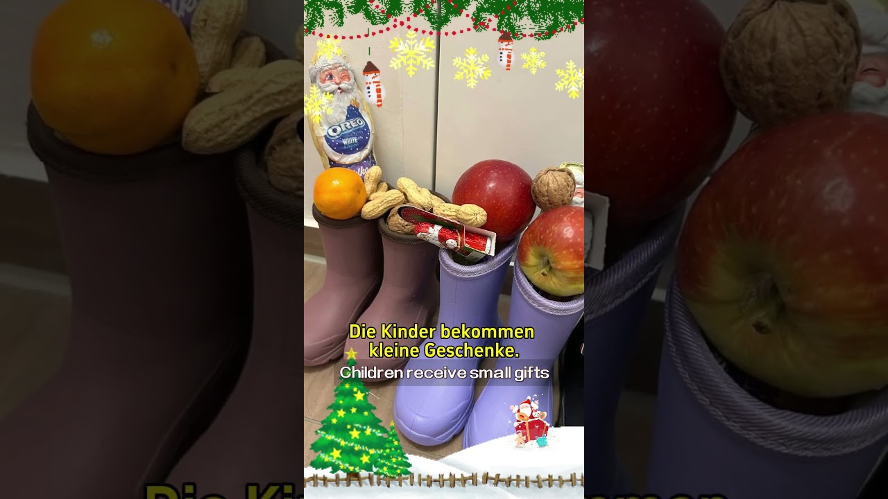 How do Germans celebrate St. Nicholas Day?🤔🎄#germany🇩🇪_tik_tok #German #germany #christmas