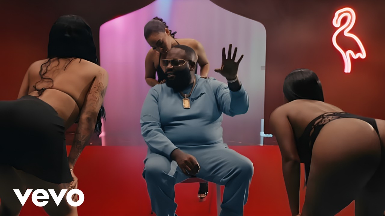 Rick Ross - Pink (Ft. Skillibeng & Vybz Kartel) [Music Video]