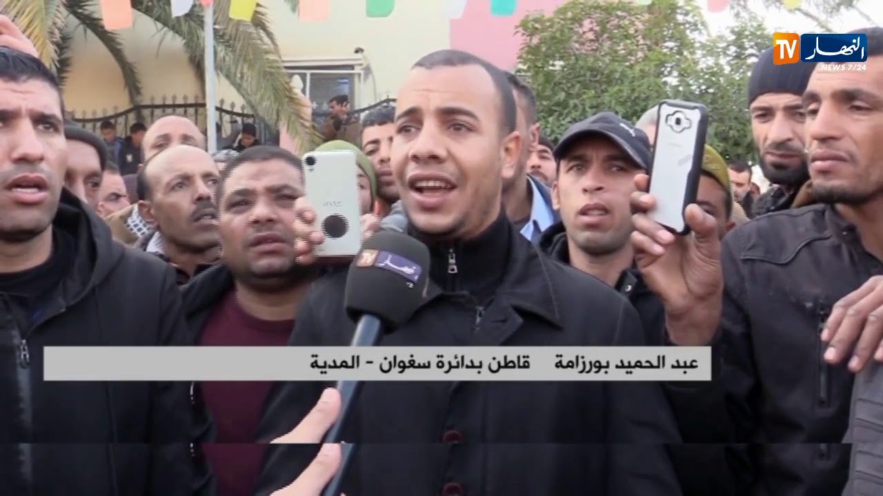 المدية : قاطنو دائرة سغوان يحتجون لمطالب إجتماعية