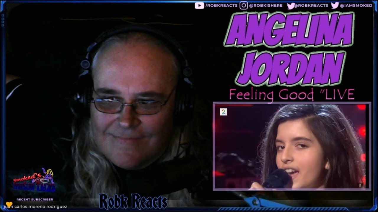 Angelina Jordan - Requested Reaction (10 Year Old) - Feeling Good - Simply the Best