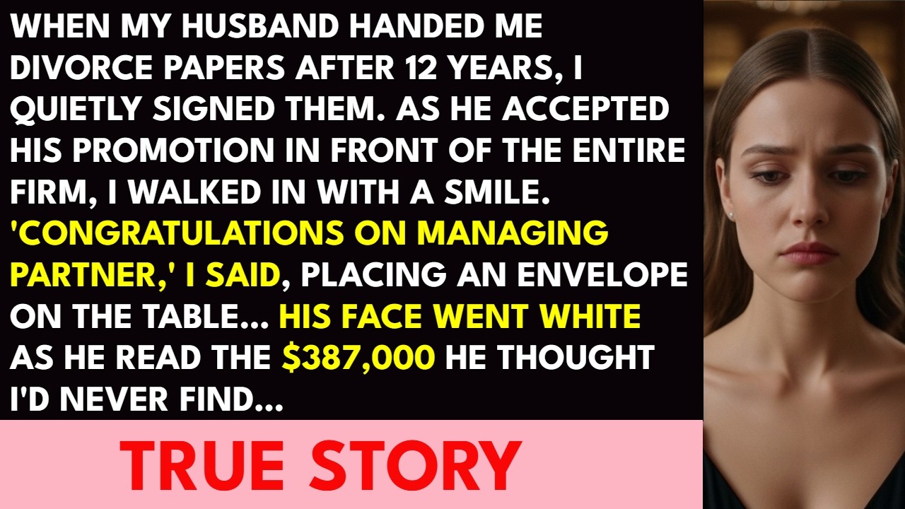 He Left Me for His Secretary – Then I Handed Him a Forensic Report at His Own Promotion | cheatin...