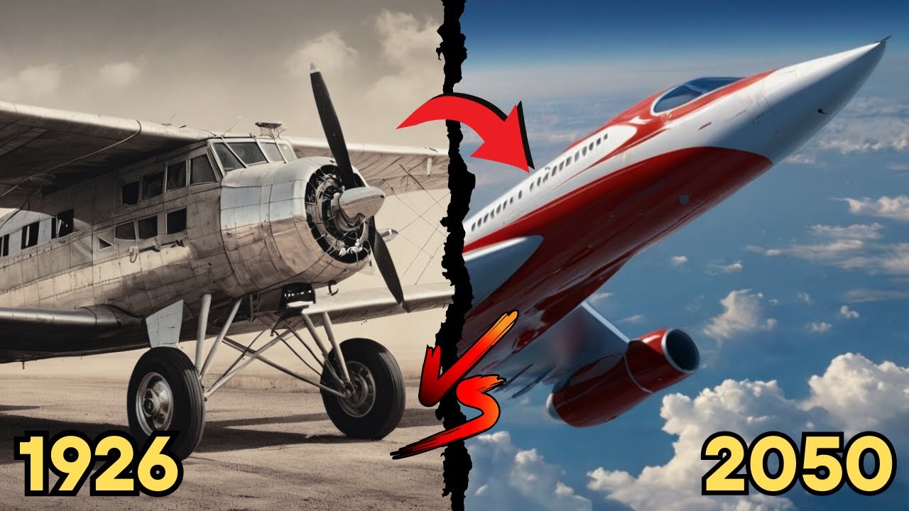 Transformation of Passenger Airplanes (1926&ndash;2030) | From Ford Trimotor to Boom Overture