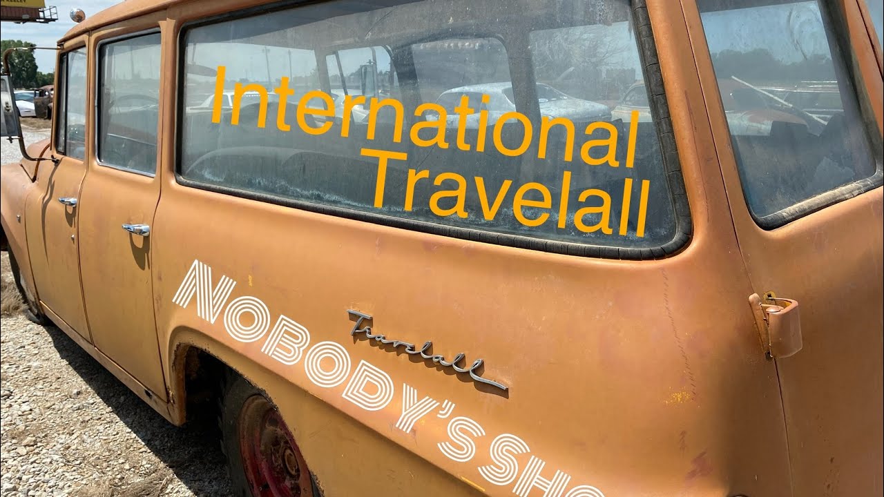 Только что, после многих лет хранения! Barn Find International TravelAll! Полный комплект! Отличн...