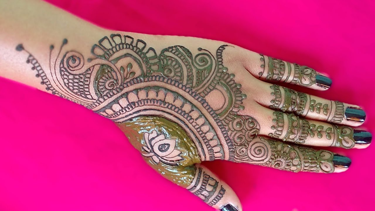 New Back Hand Mehndi Design 2026 | Easy Mehndi Design Step by Step | Stylish Henna Art