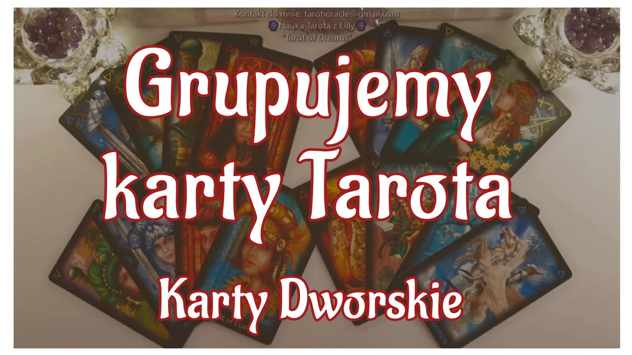 Tarot. Grupujemy karty Dworskie. Prosta technika do Nauki Tarota ⭐️🔮⭐️
