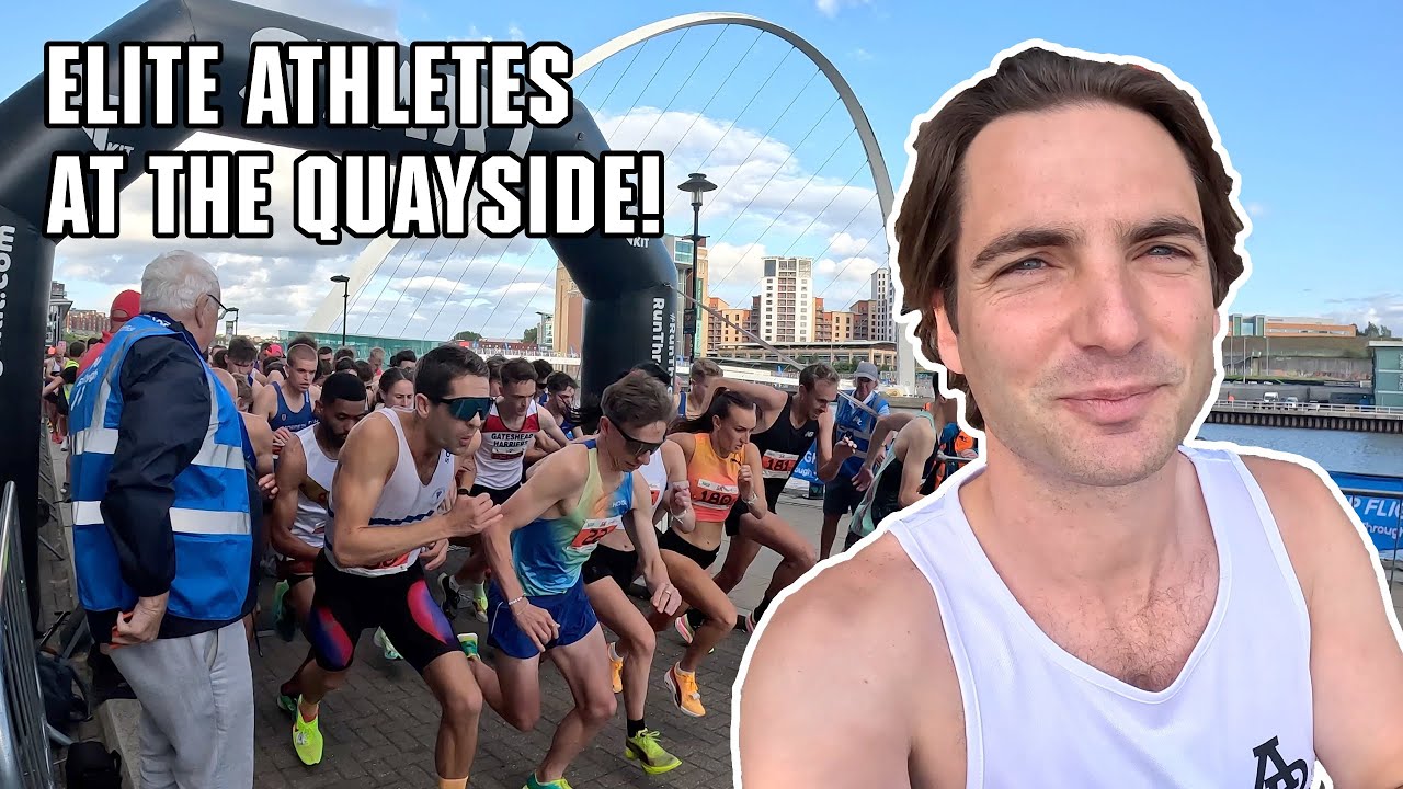 Elite Athletes? Sub-14 Minute Finishes?! It's the Run Through Quayside 5k! - Al Pepper Runs