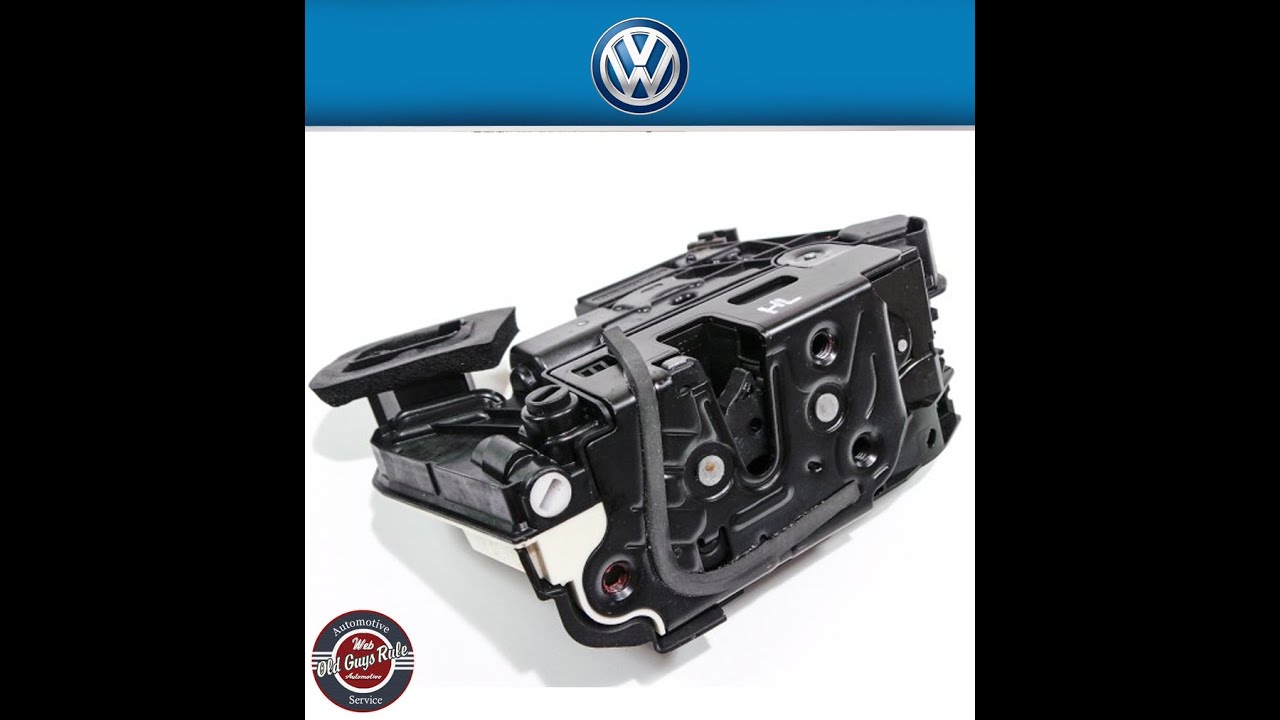 Restauração da Fechadura Elétrica VW Jetta, Passat, Polo, Beatlle 5K4839015R