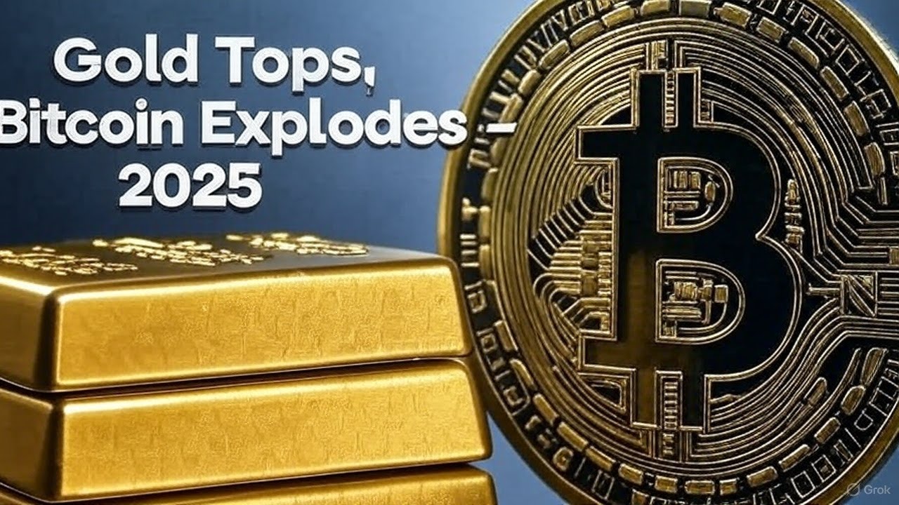 Historical Pattern: Gold Tops, Bitcoin Eplodes - 2025 Edition 