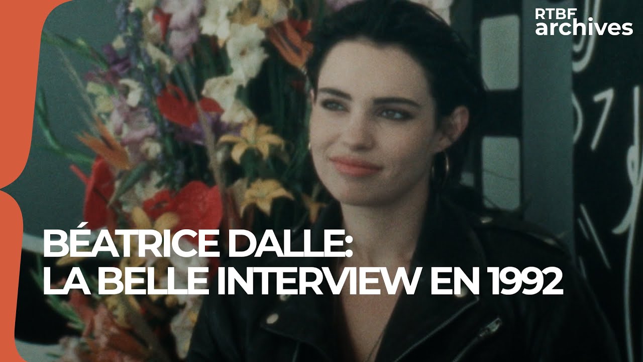 Béatrice Dalle : la belle interview en 1992 - RTBF Archives