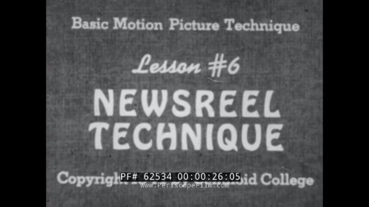 1947 CELLULOID COLLEGE BASIC MOTION PICTURE TECHNIQUE 16mm FILMMAKING 62534