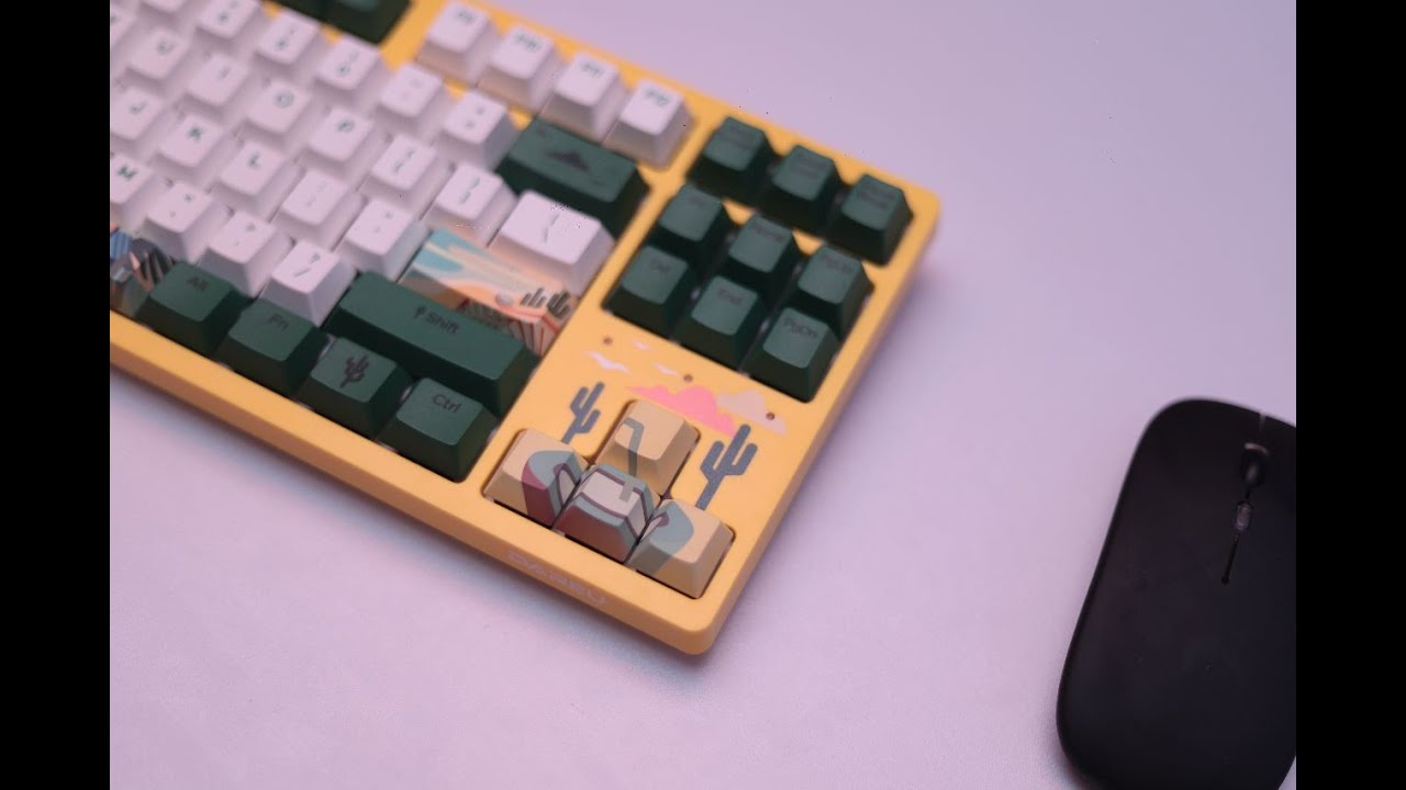 DAREU A87 SUMMER lighting effect test #dareu #mechanical #keyboard #technology #gadgets #bangladesh
