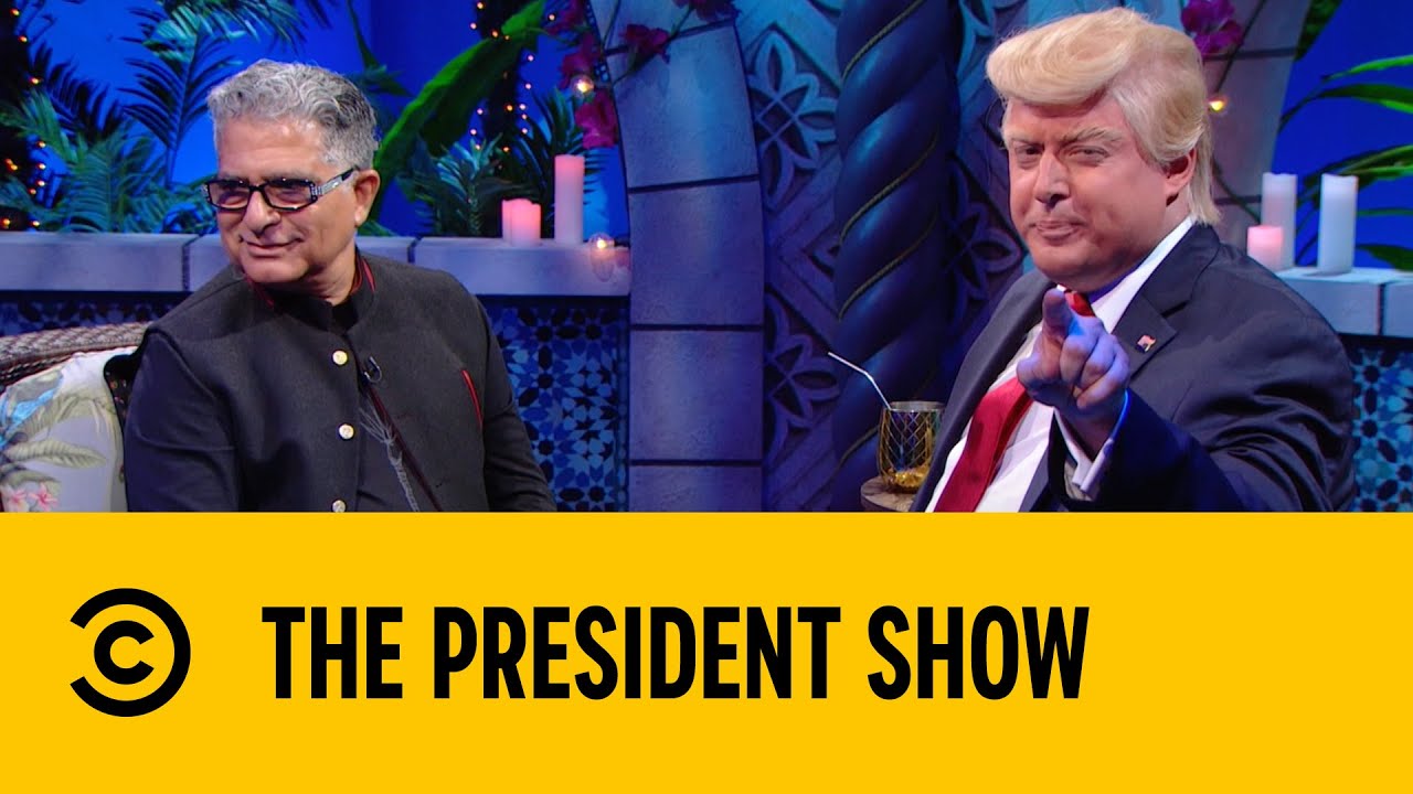 Deepak Teaches Trump Meditation | The President Show
