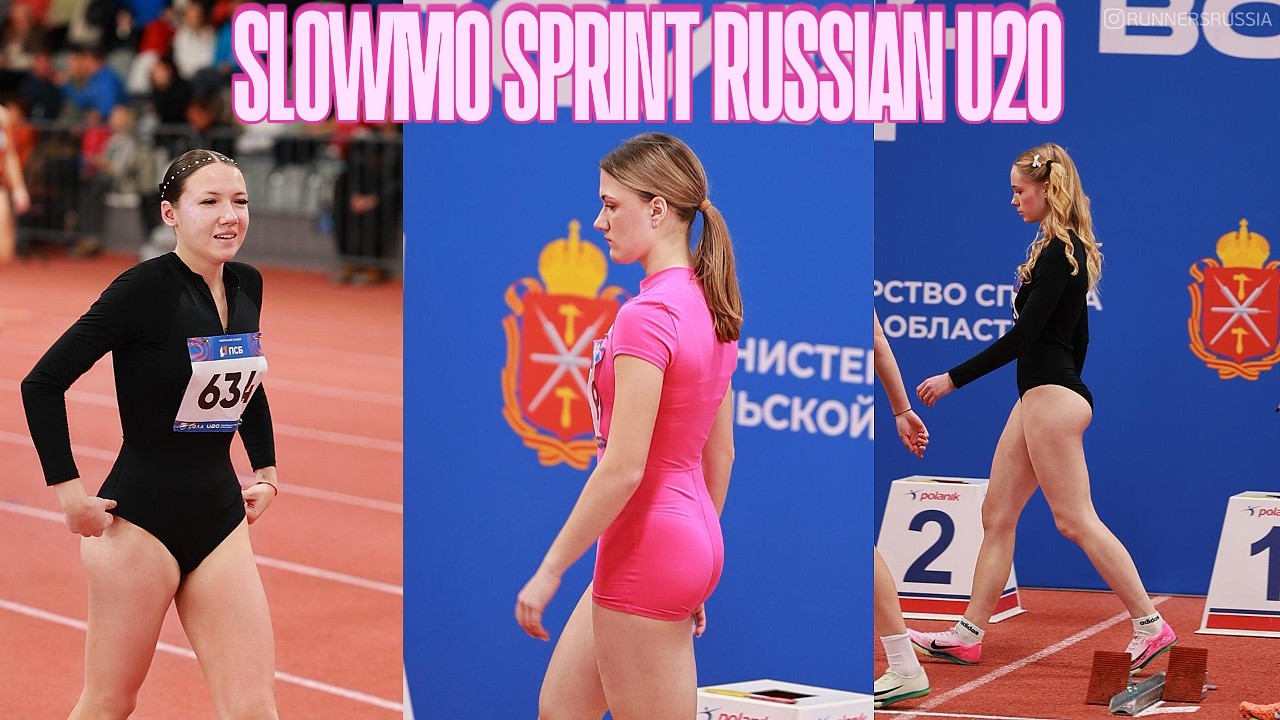 4K SLOWMO 60M WOMEN RUSSIAN U 20 CHAMPIONSHIP TULA 2026