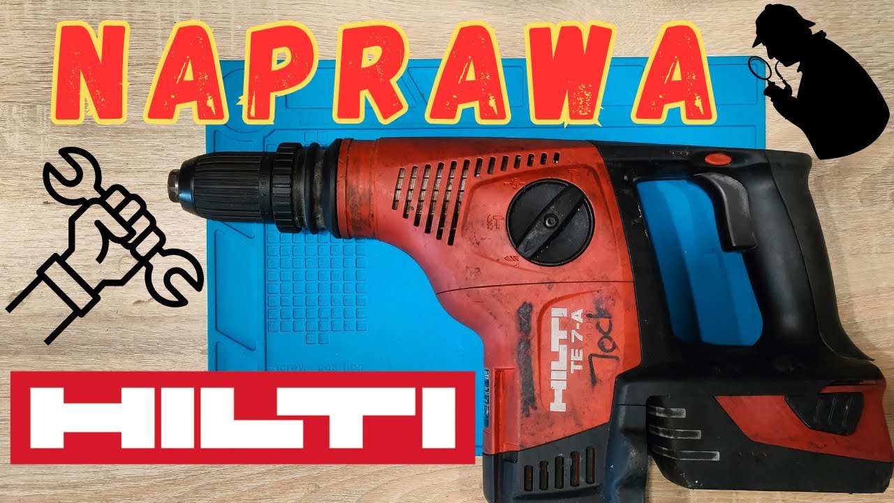 HILTI TE 7-A. Diagnostyka i naprawa.